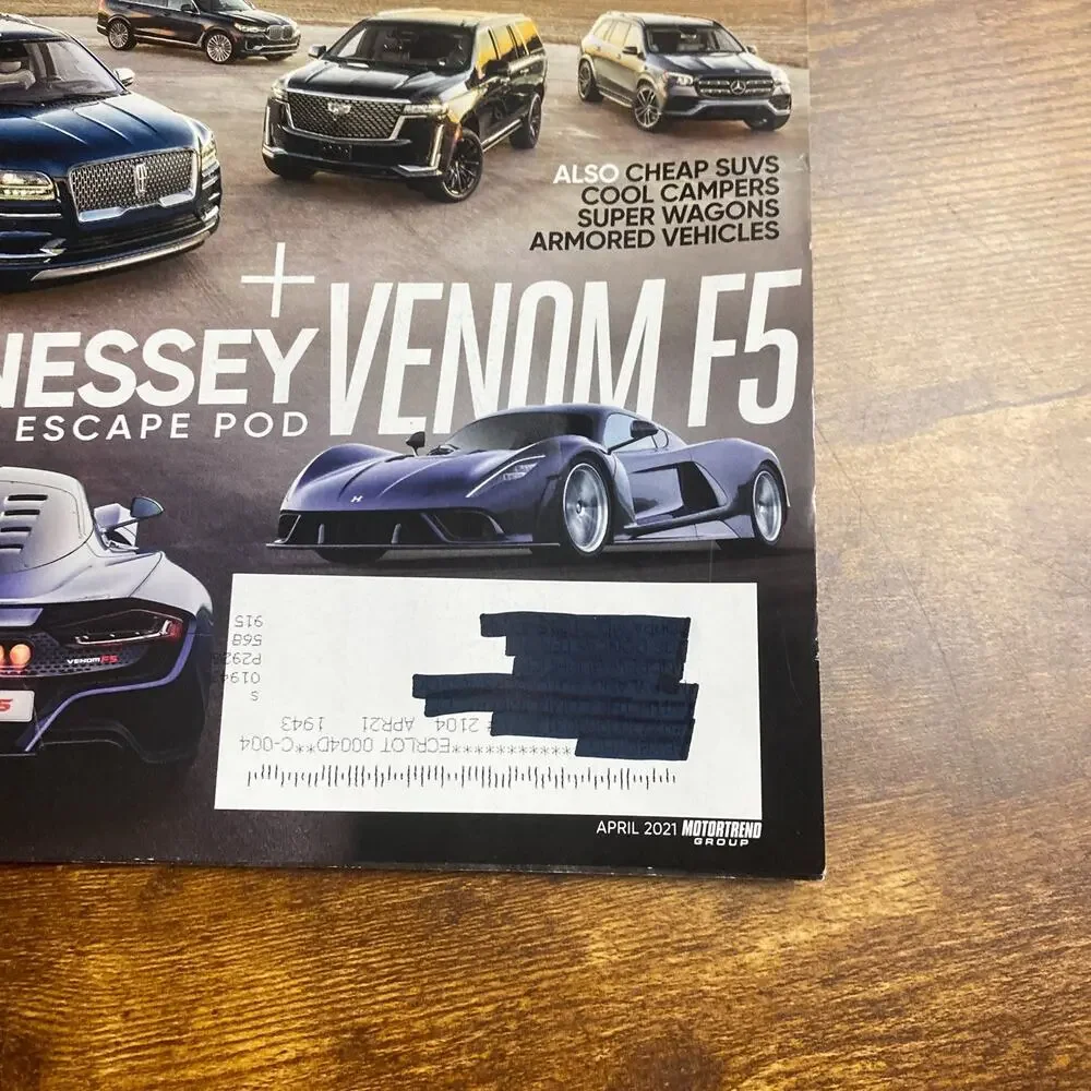 Motor Trend Magazine 2021 April
